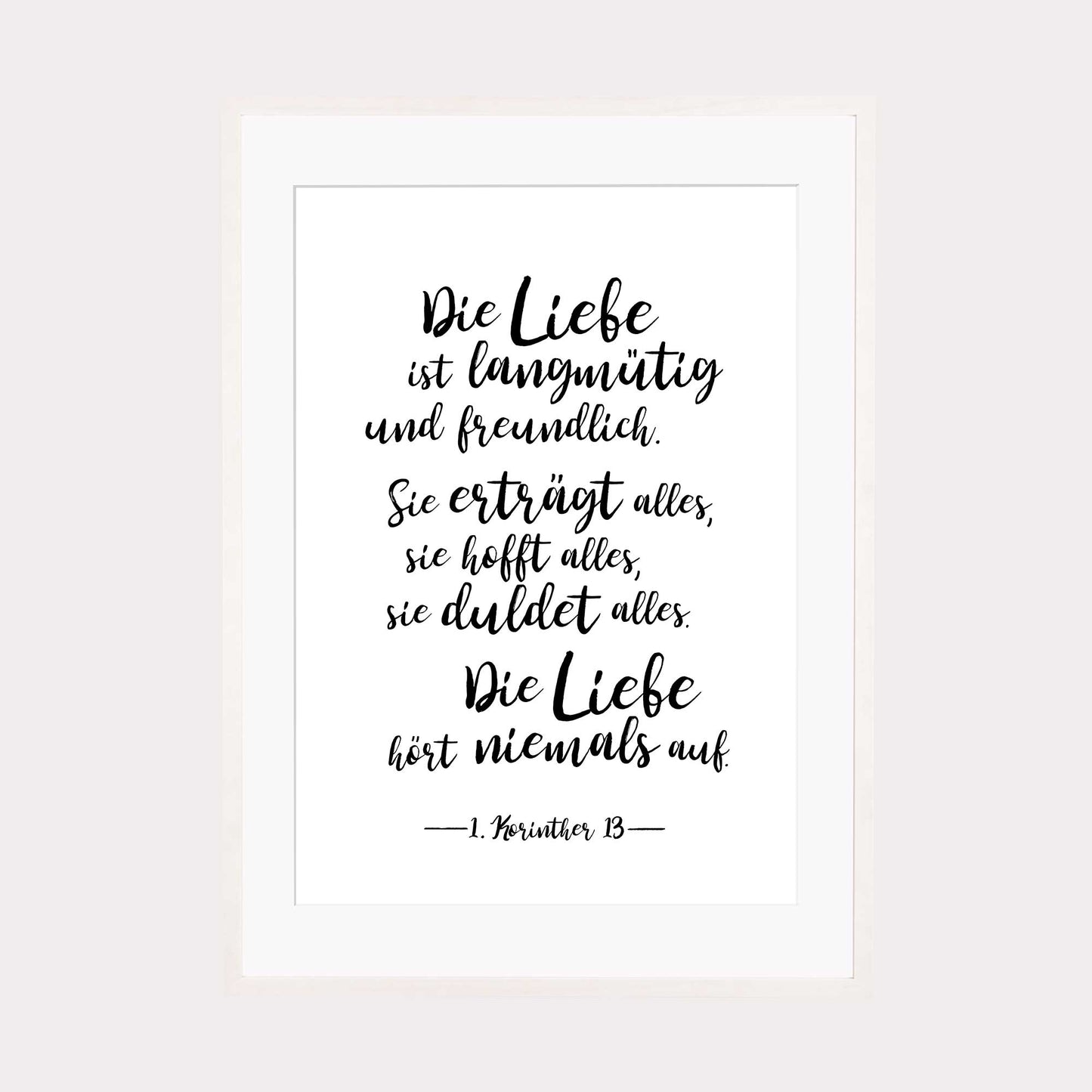 Art Print | Das Hohelied der Liebe