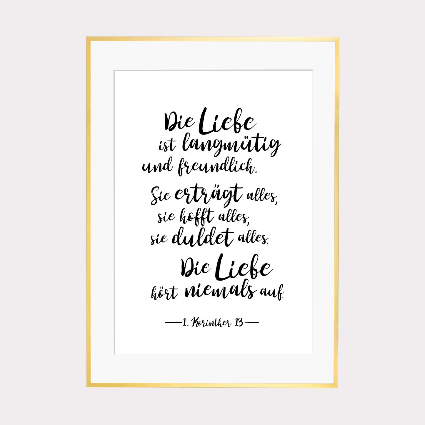 Art Print | Das Hohelied der Liebe