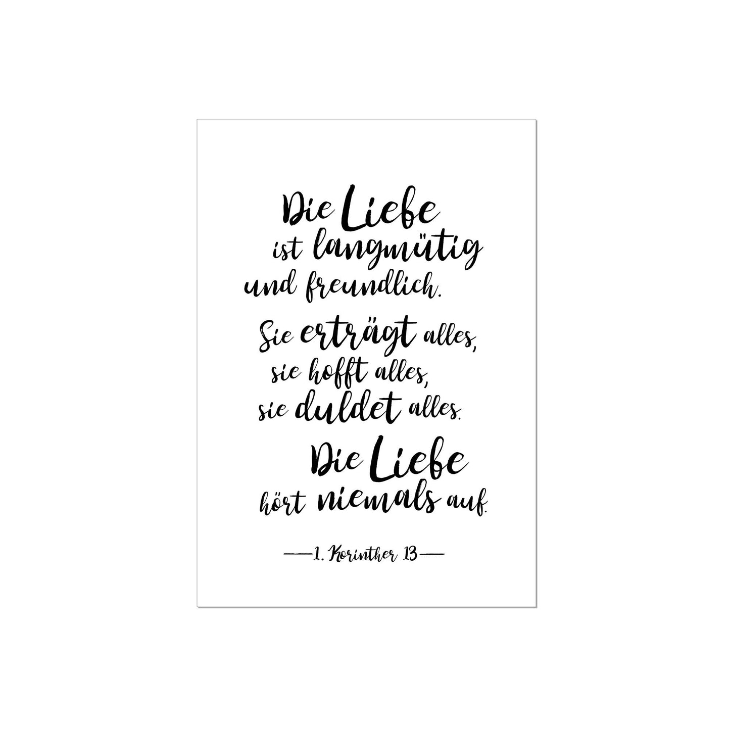Art Print | Das Hohelied der Liebe