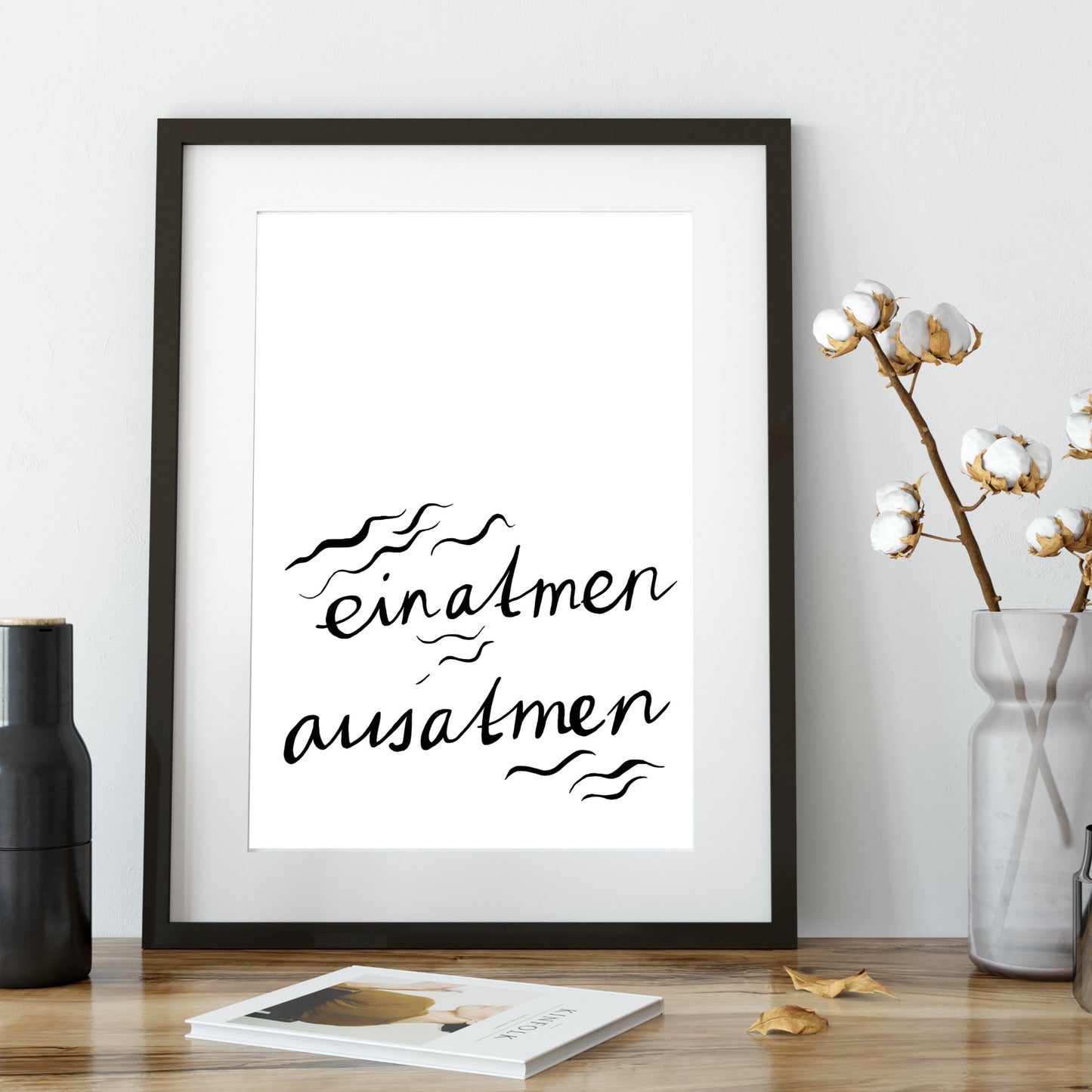 Art Print | Einatmen ausatmen