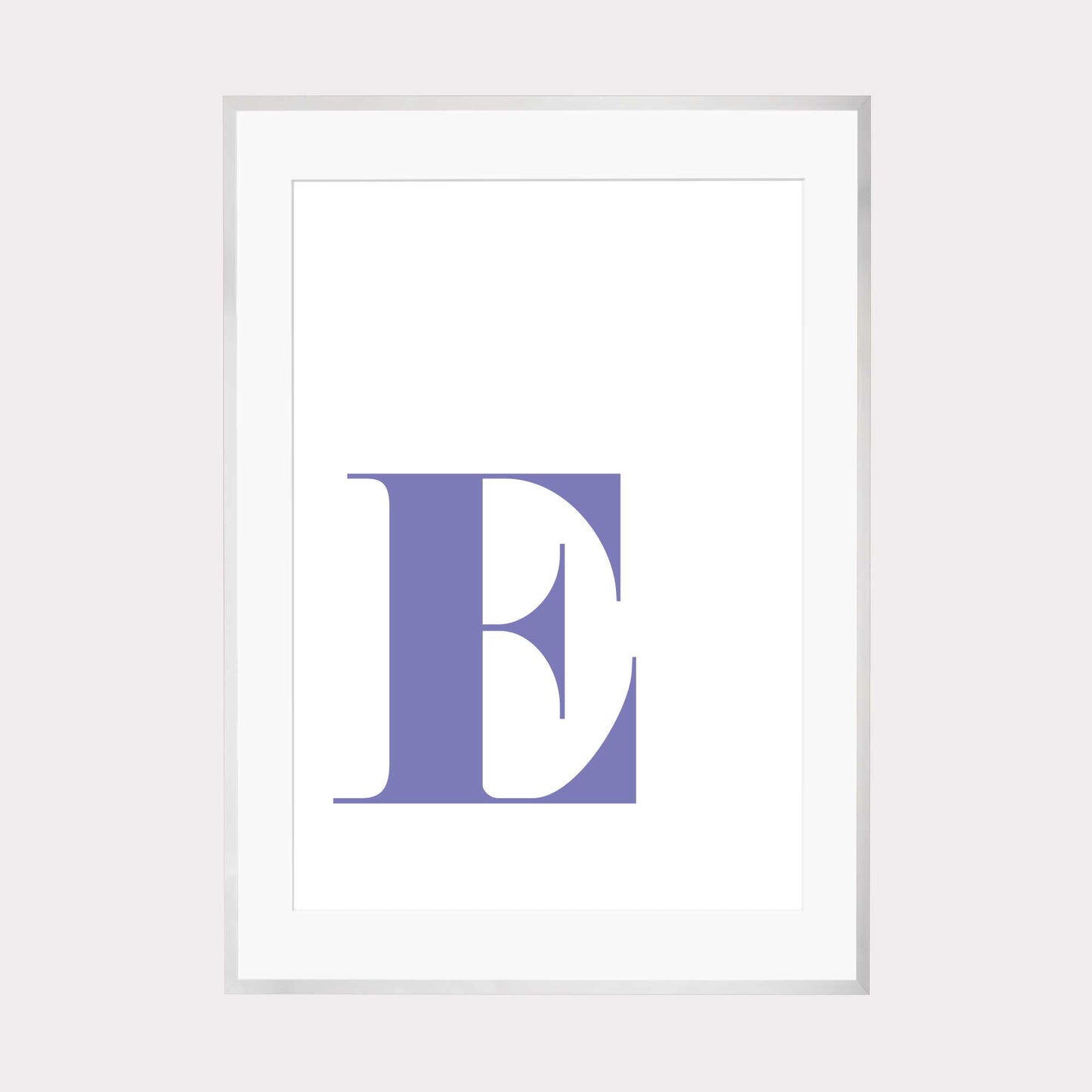 Print personalisierbar| Buchstabe "E" - Alphabet Color