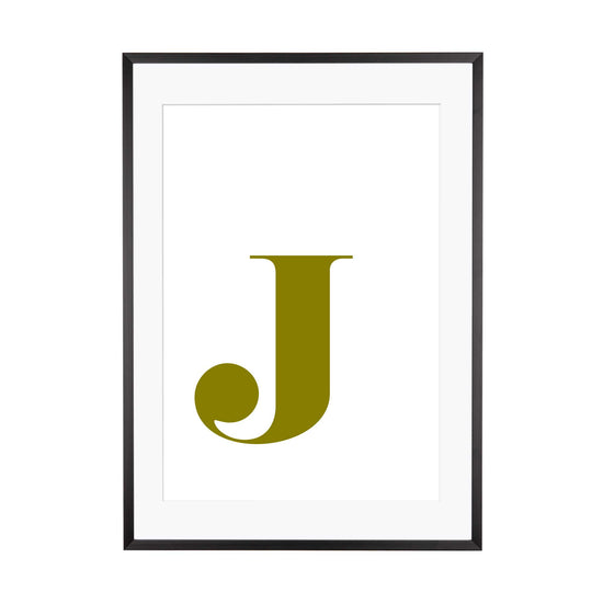 Print personalisierbar| Buchstabe "J" - Alphabet Color