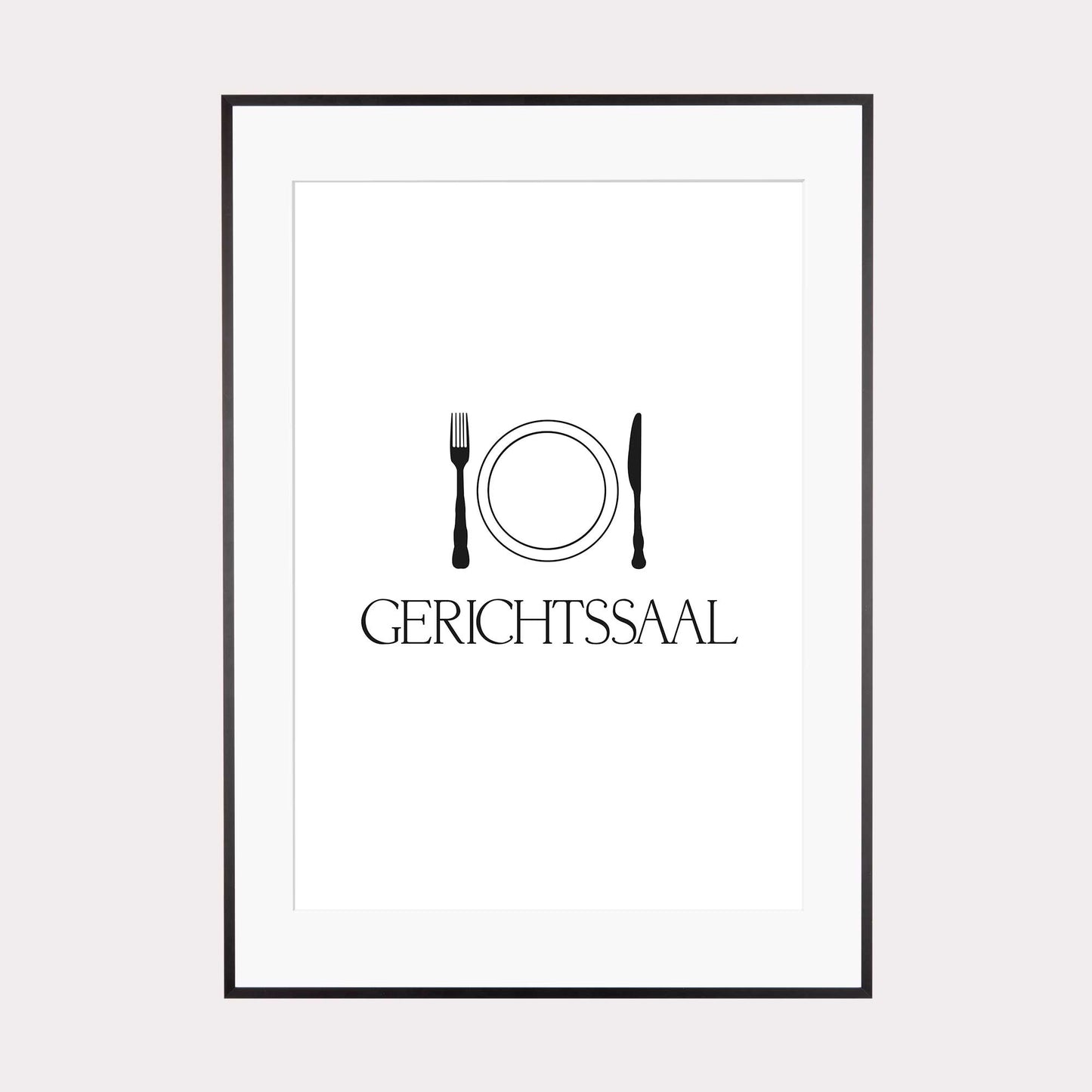 Art Print | Gerichtssaal