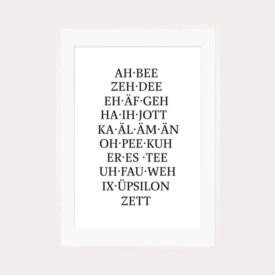 Art Print | Aah Bee Zeh