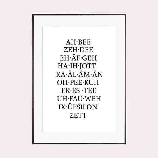 Art Print | Aah Bee Zeh