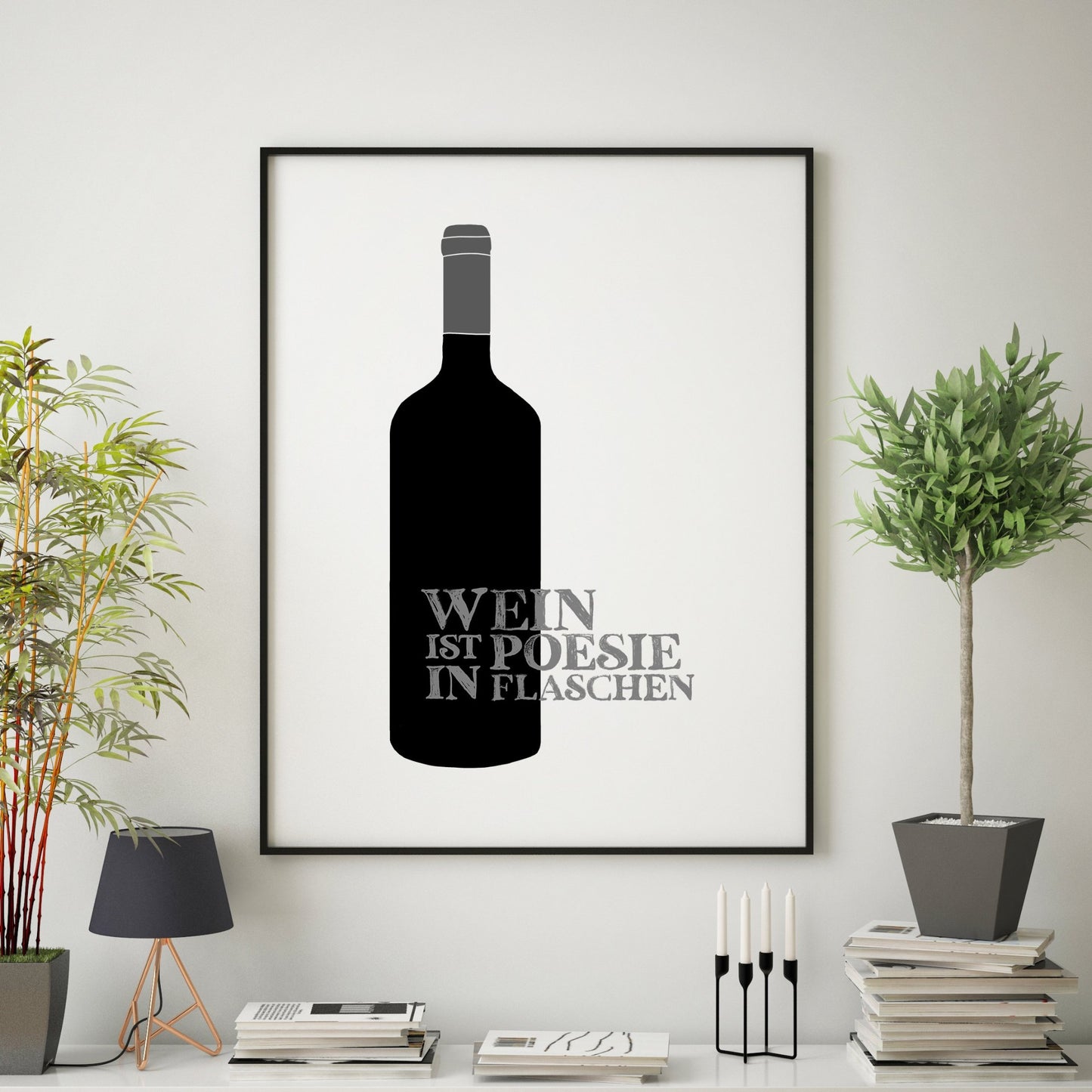 Illustration | Wein ist Poesie in Flaschen