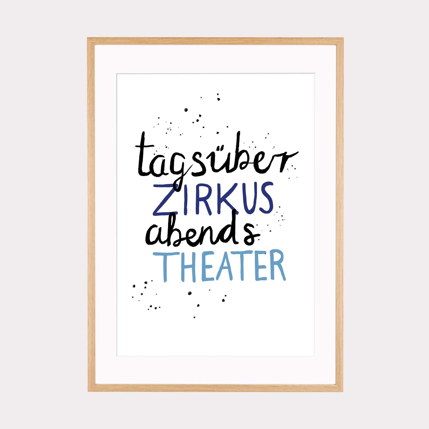 Illustration | Tagsüber Zirkus abends Theater