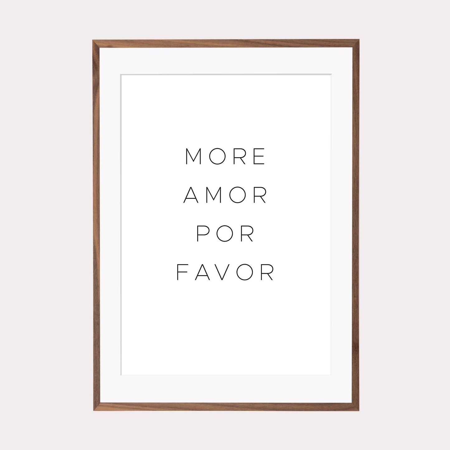 Art Print | more amor por favor