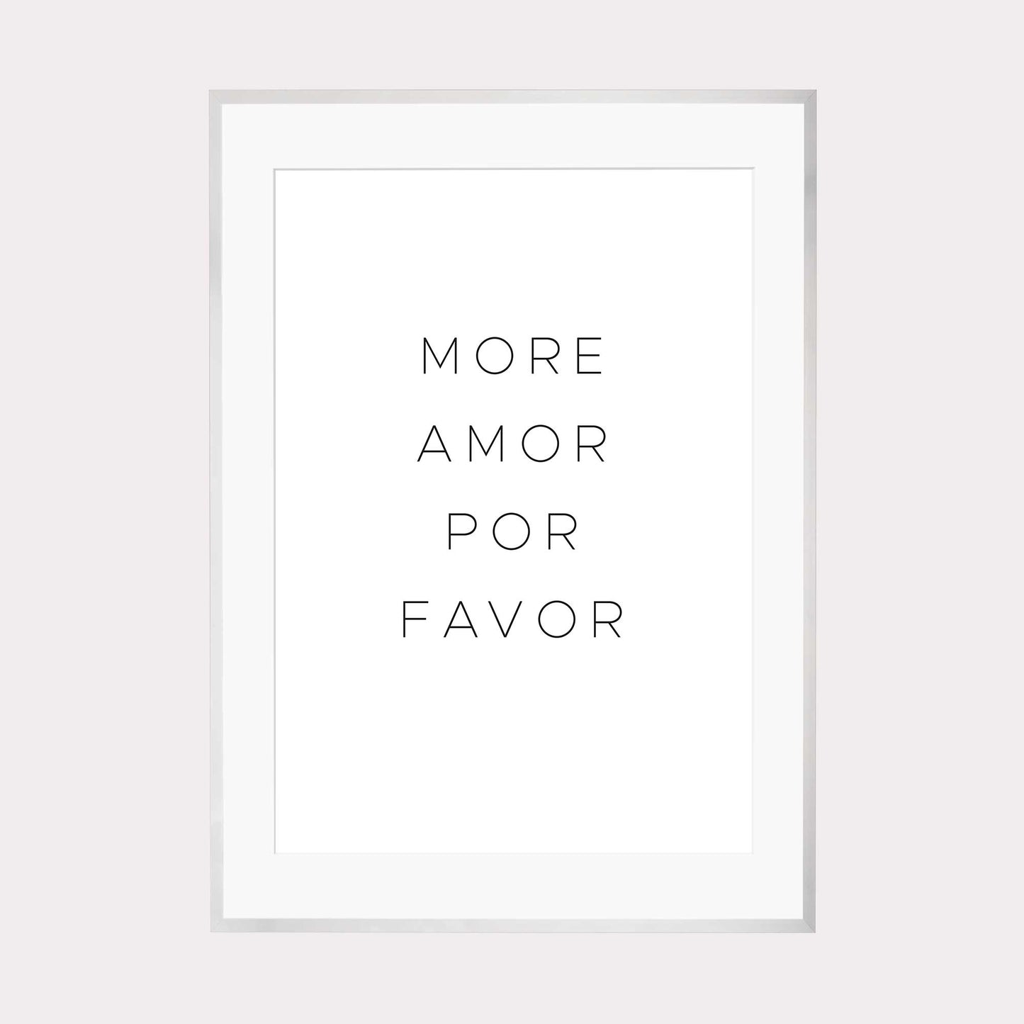 Art Print | more amor por favor