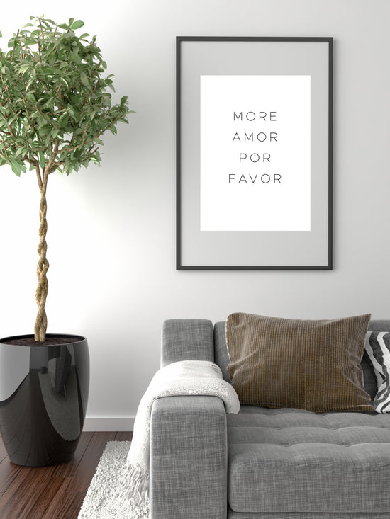 Art Print | more amor por favor