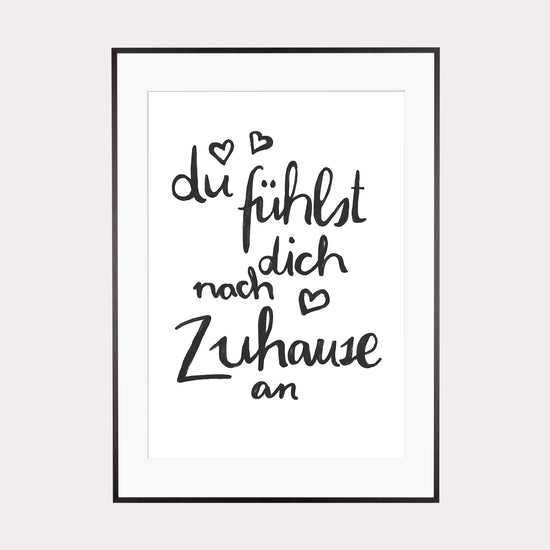 Illustration | Du fühlst Dich nach Zuhause an