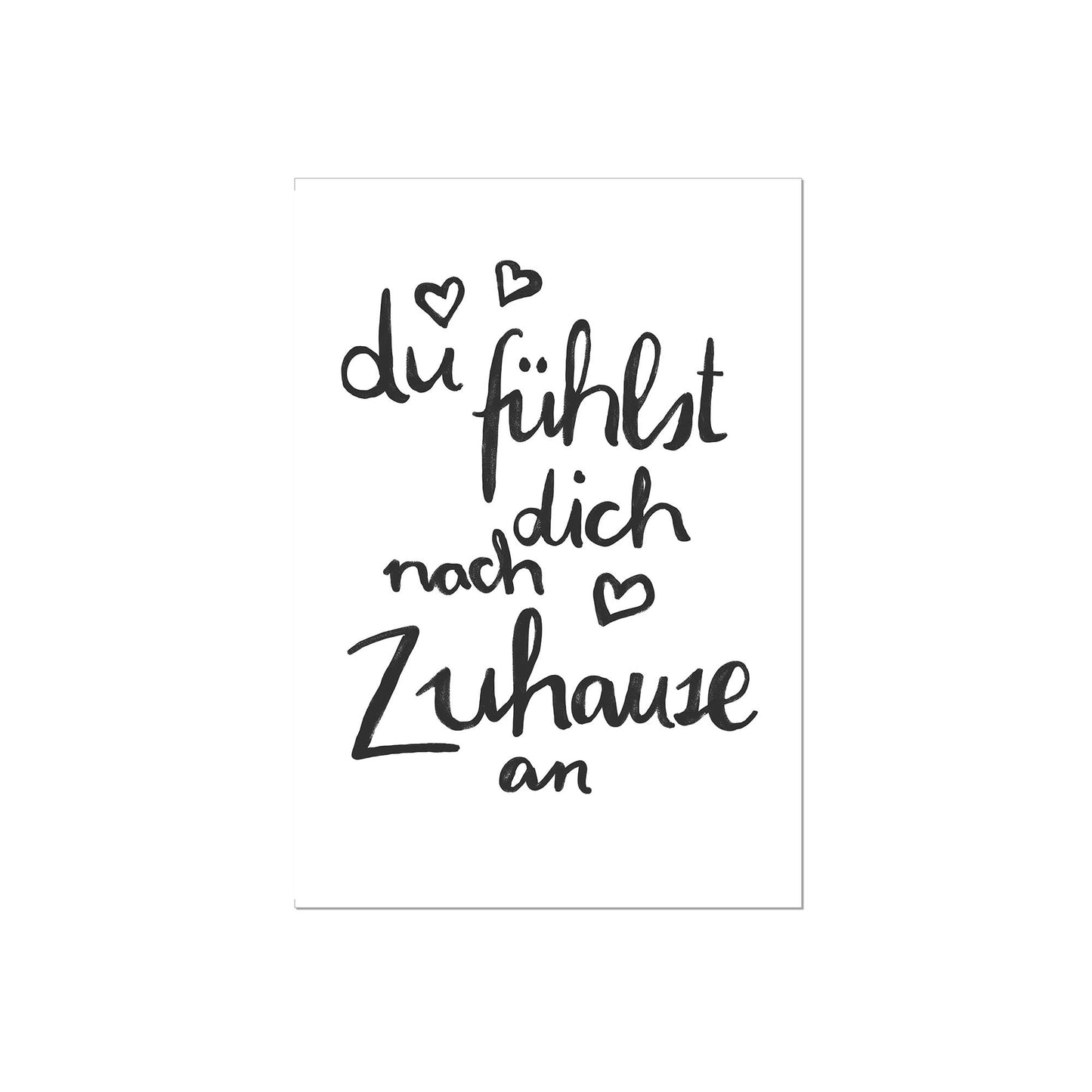 Illustration | Du fühlst Dich nach Zuhause an