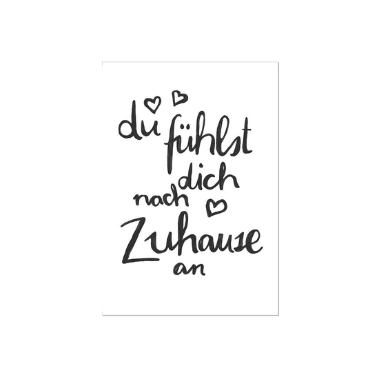 Illustration | Du fühlst Dich nach Zuhause an