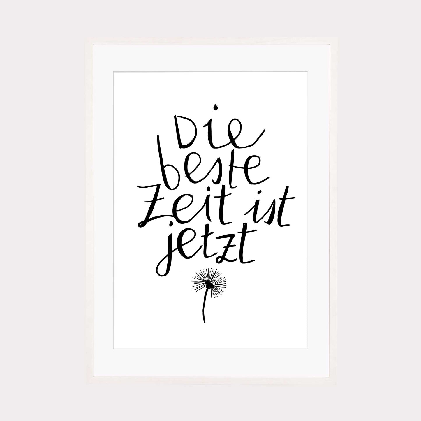 Art Print | Die beste Zeit ist jetzt