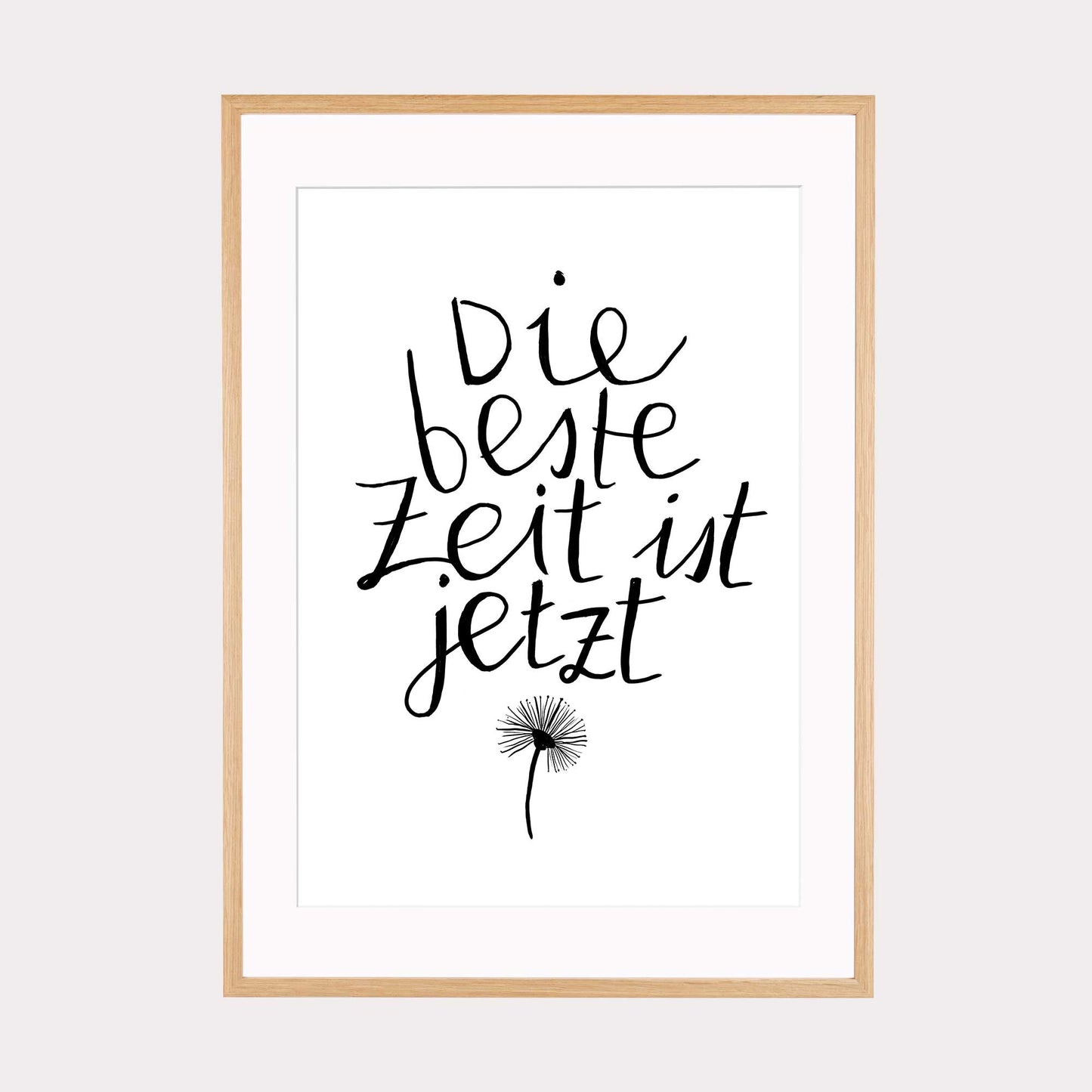 Art Print | Die beste Zeit ist jetzt