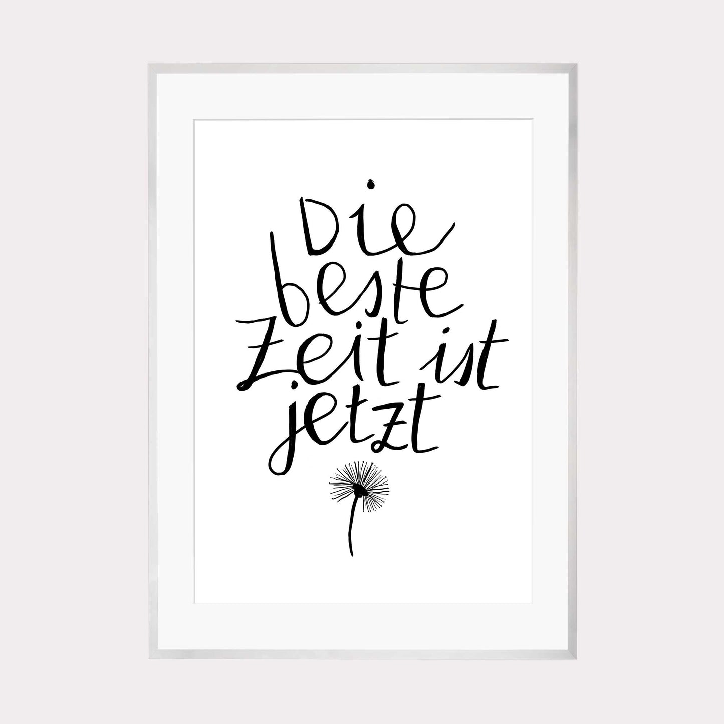 Art Print | Die beste Zeit ist jetzt