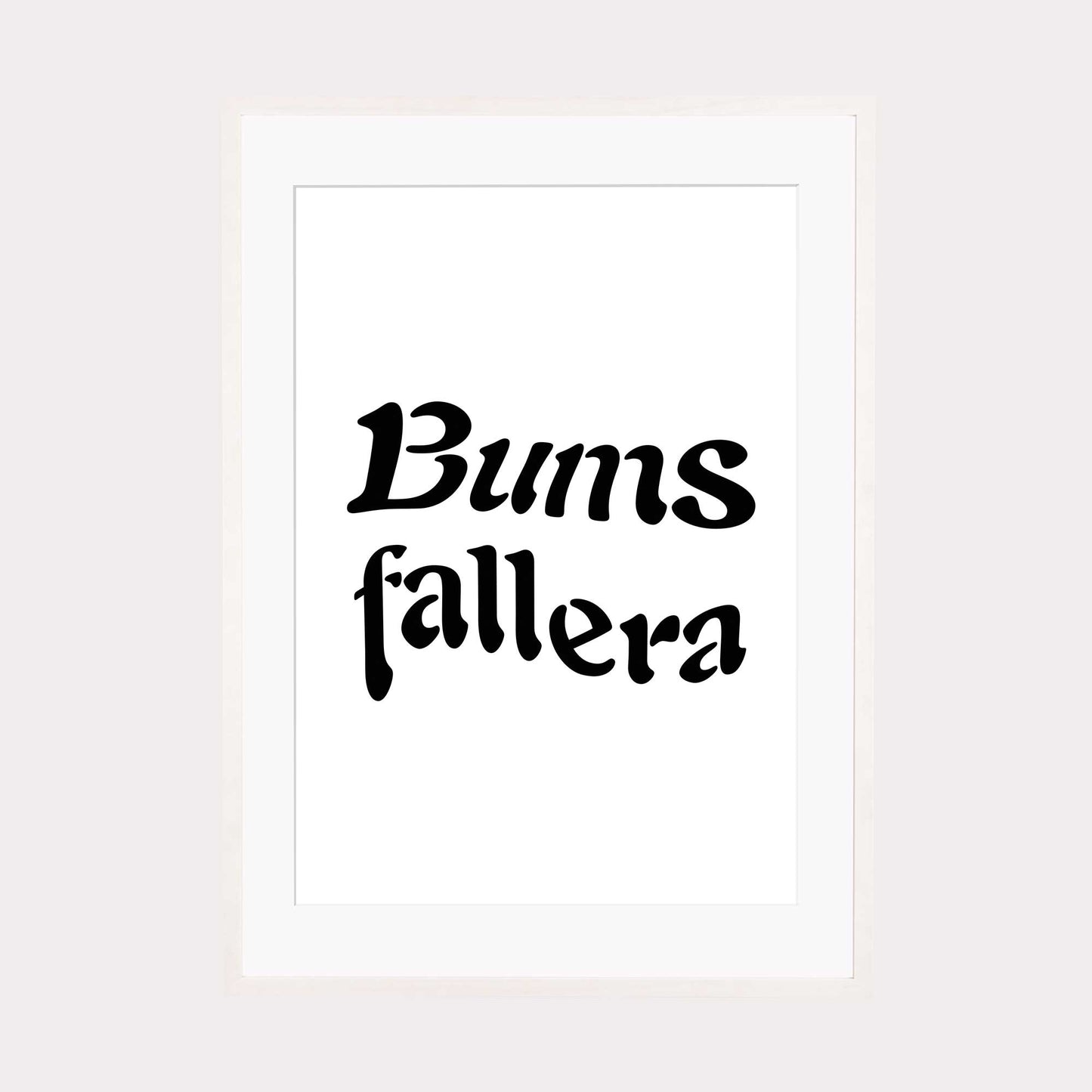 Art Print | Bumsfallera