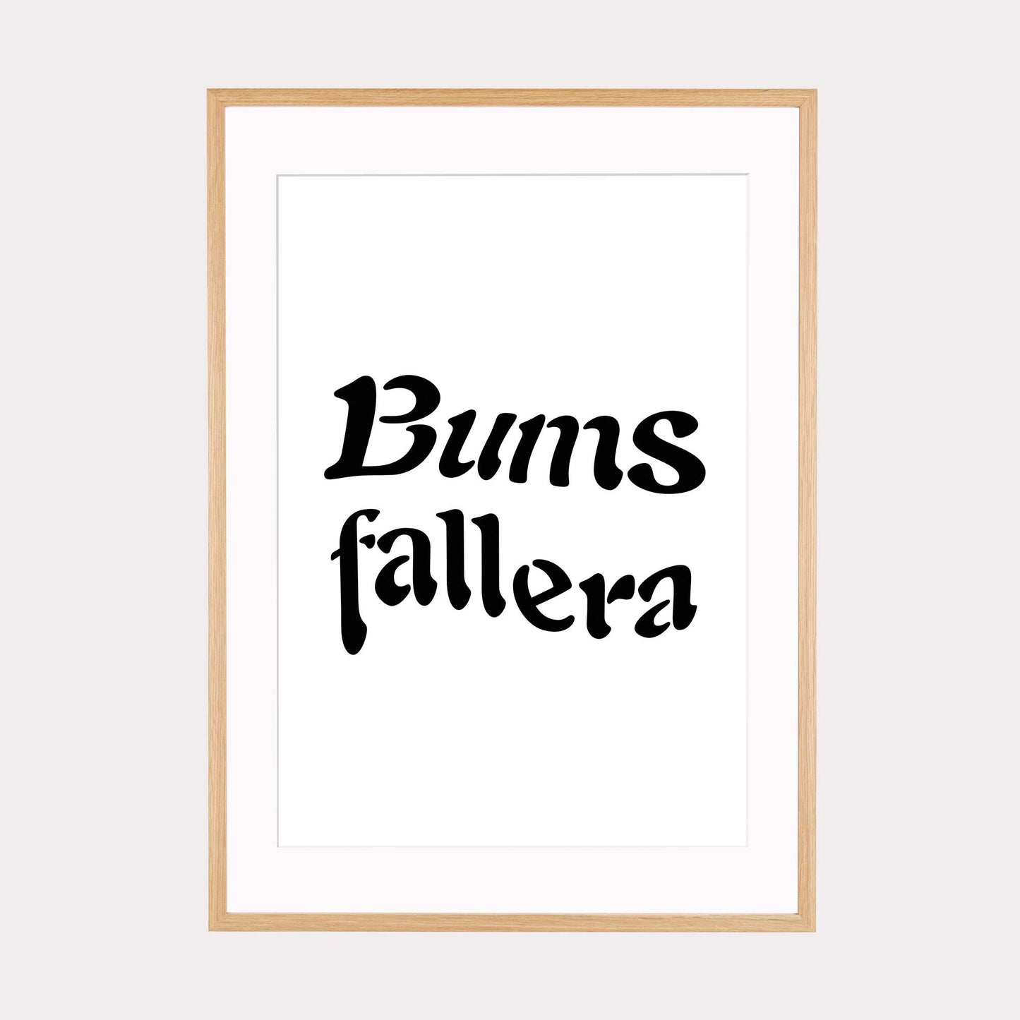 Art Print | Bumsfallera