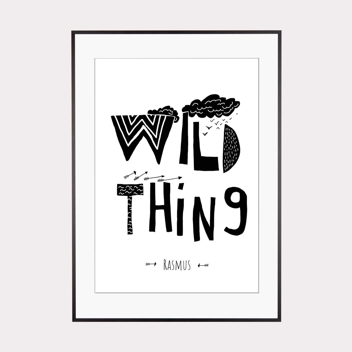 Illustration personalisierbar | Wild Thing