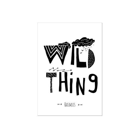 Illustration personalisierbar | Wild Thing