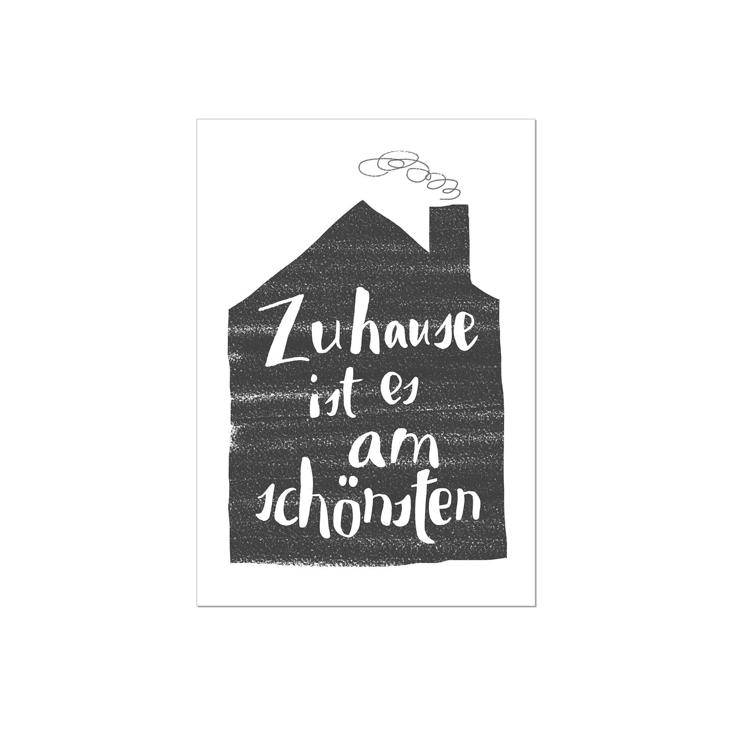 Art Print | Zuhause ist es am schönsten