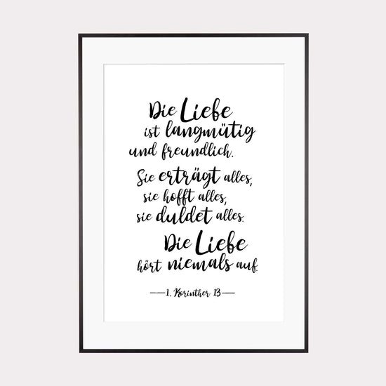 Art Print | Das Hohelied der Liebe