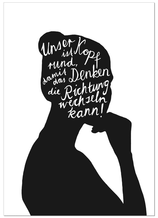 Illustration |  Der Kopf ist rund...