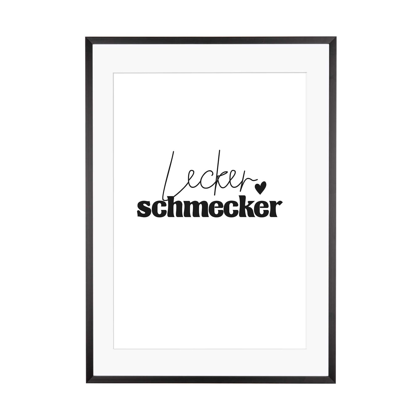 Art Print | Lecker schmecker