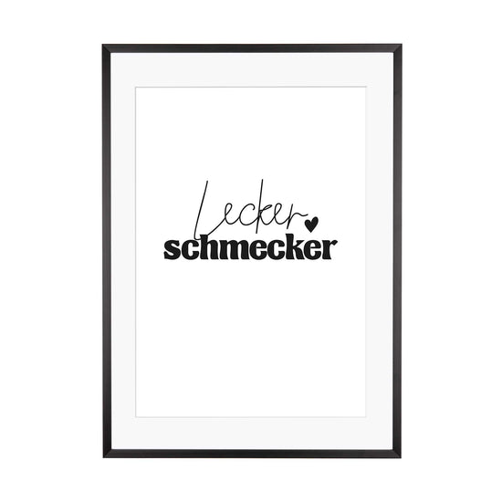 Art Print | Lecker schmecker