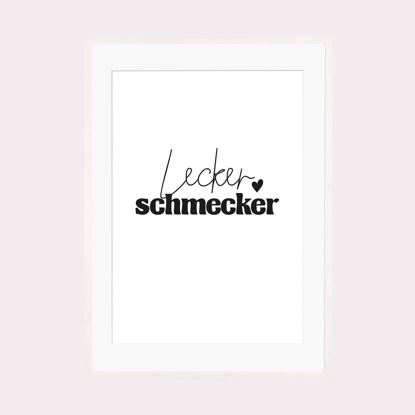 Art Print | Lecker schmecker