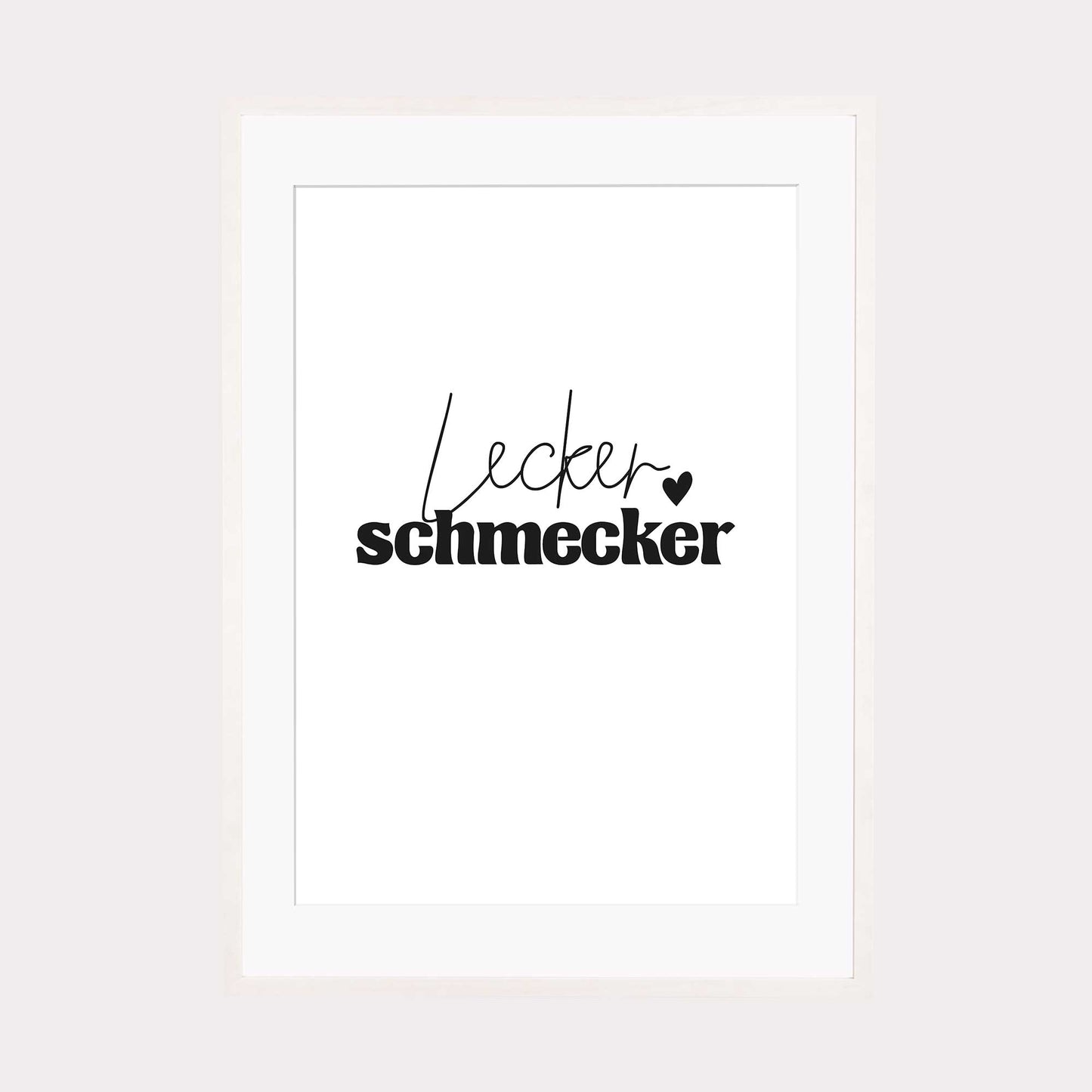 Art Print | Lecker schmecker