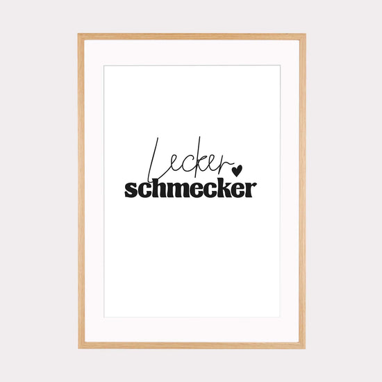 Art Print | Lecker schmecker