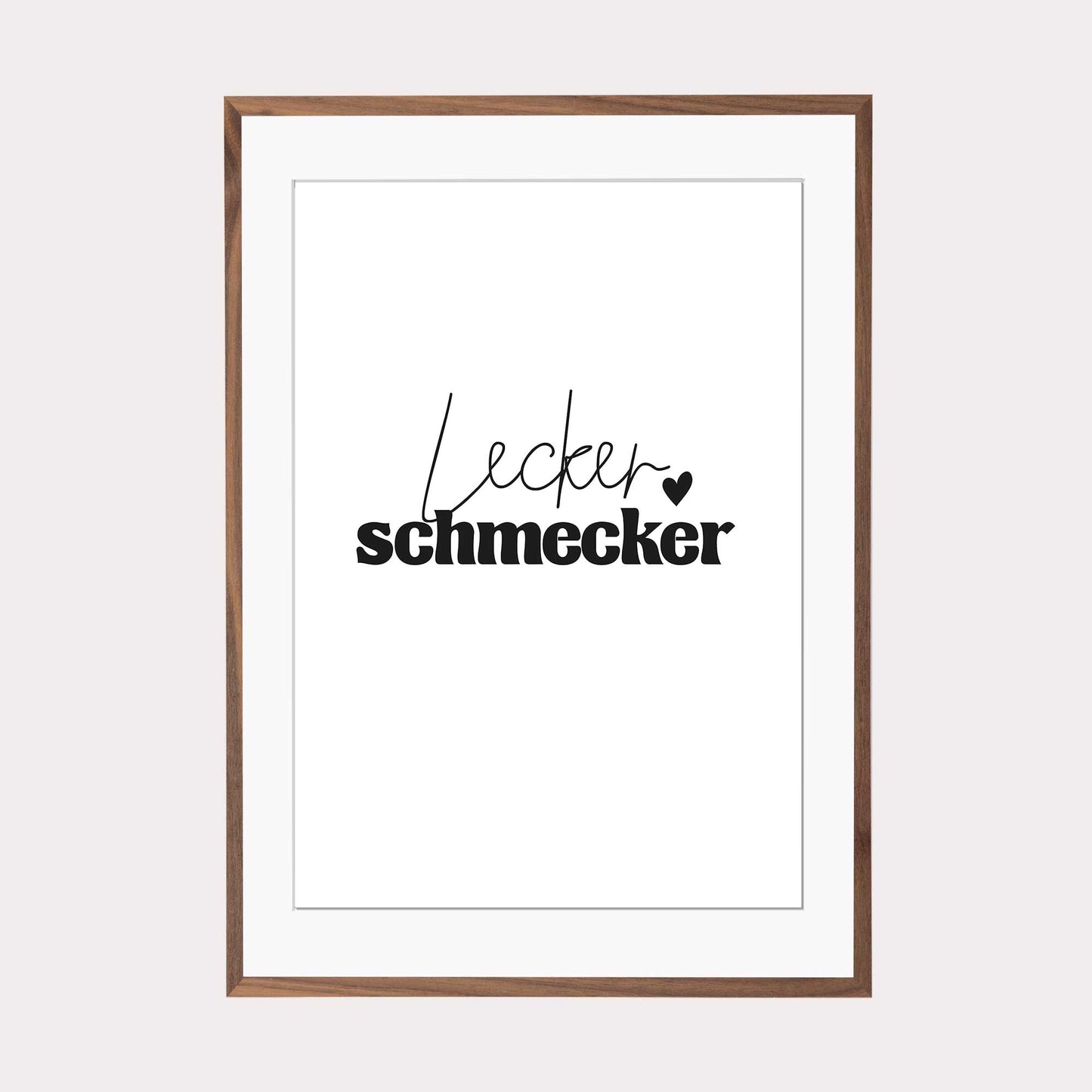 Art Print | Lecker schmecker