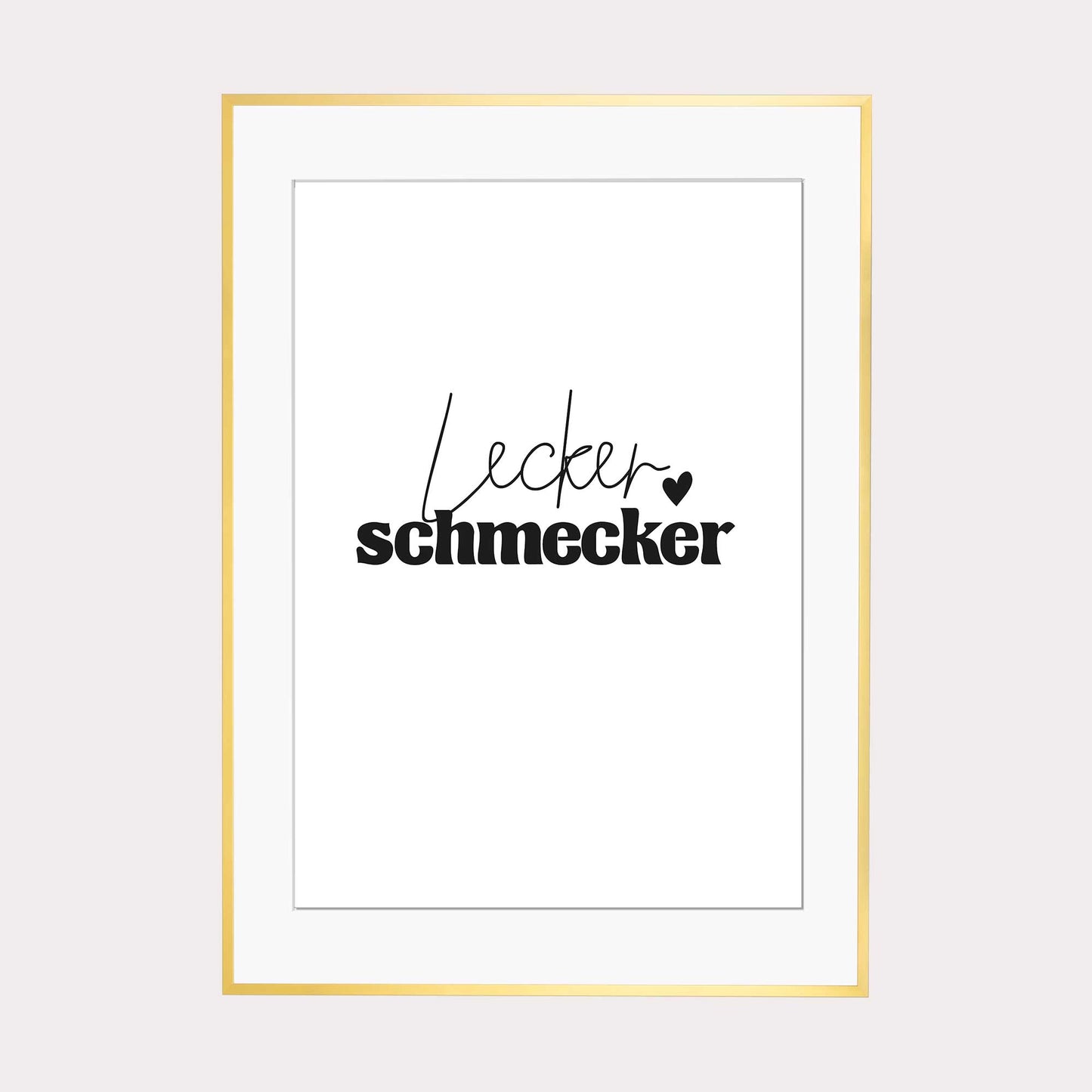 Art Print | Lecker schmecker