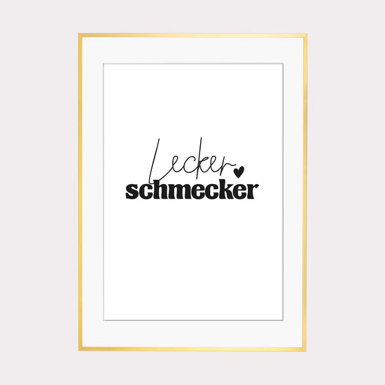 Art Print | Lecker schmecker