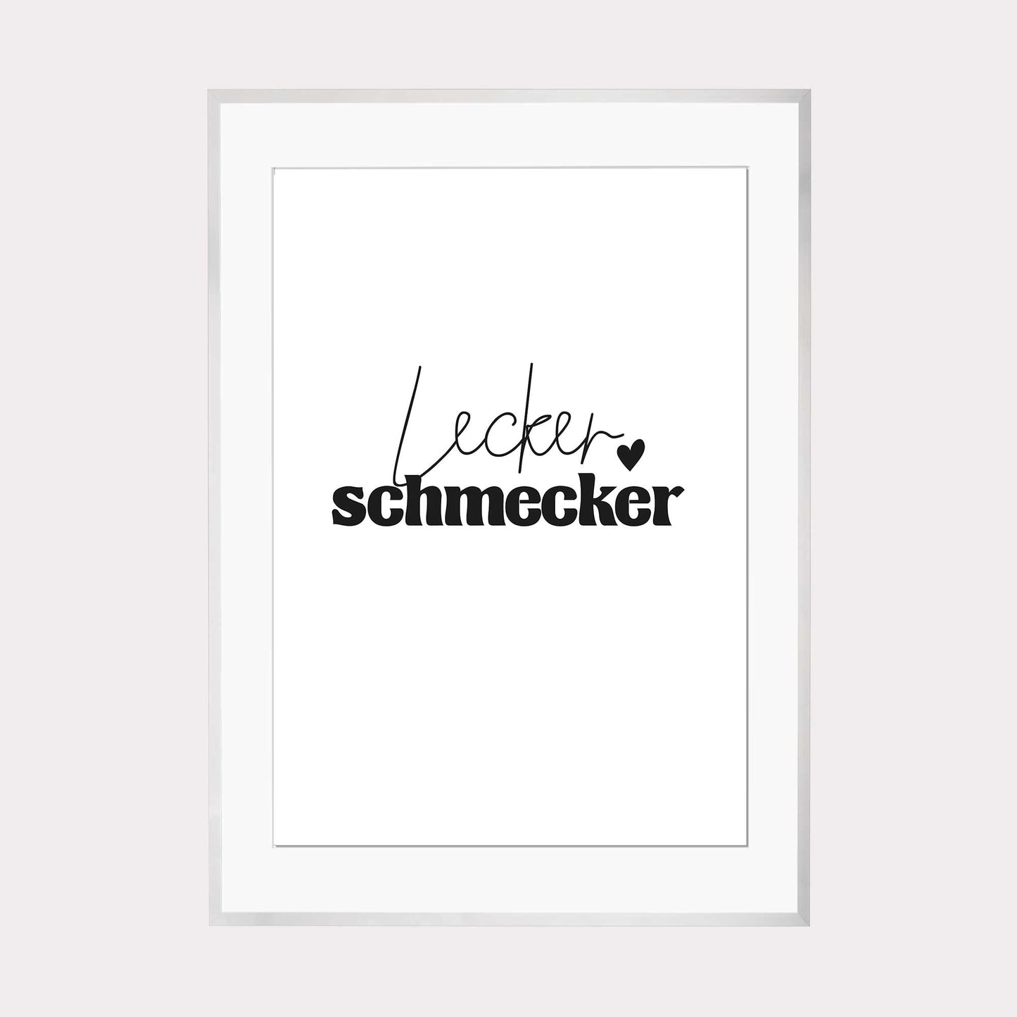 Art Print | Lecker schmecker