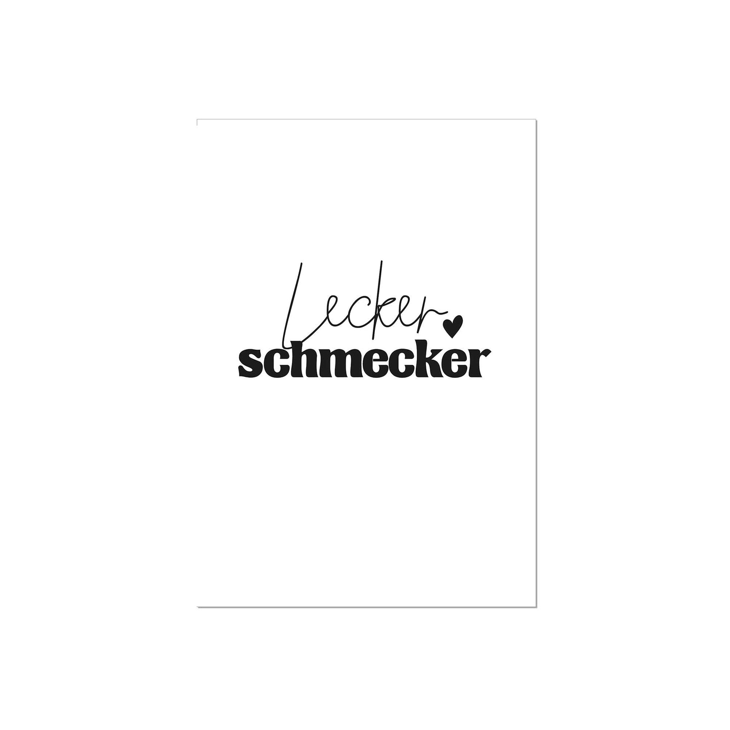 Art Print | Lecker schmecker