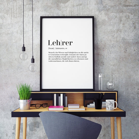 Lehrer - Worterklärung Definition