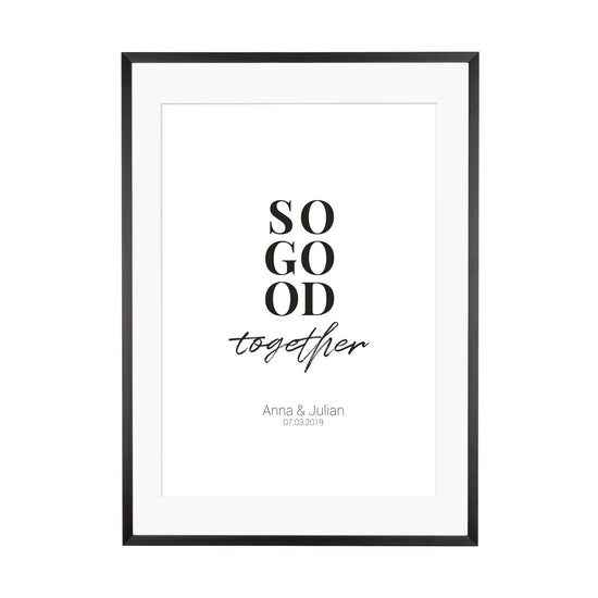 Print personalisierbar |  So good together