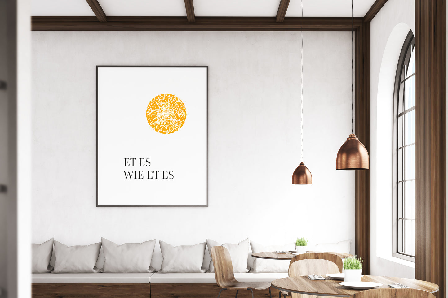 Art Print | Et es wie et es - Kölsch