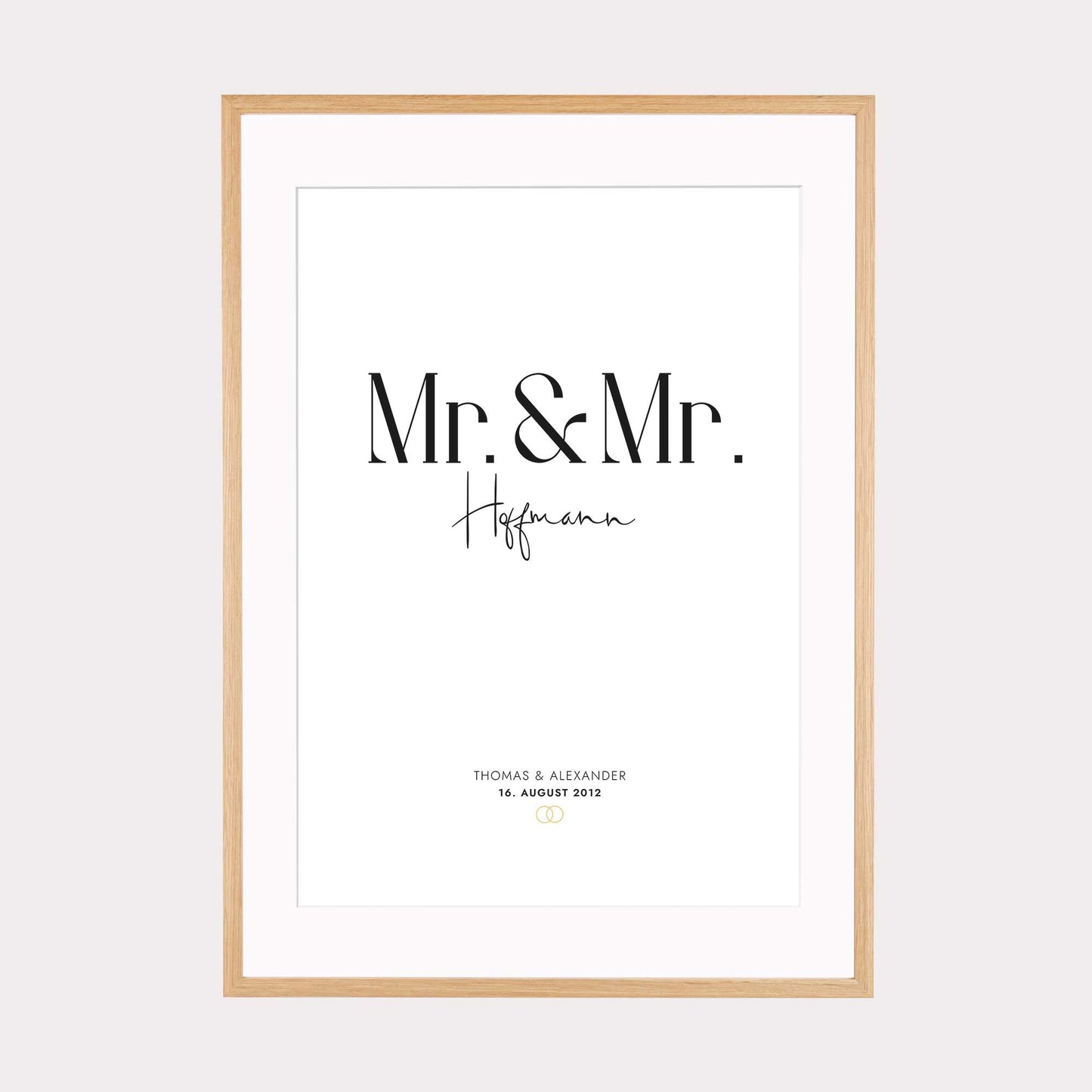 Print personalisierbar| Hochzeitspaar LGBTQ