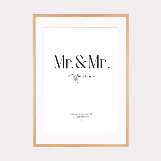 Print personalisierbar| Hochzeitspaar LGBTQ