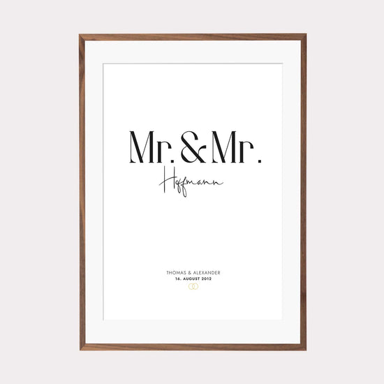 Print personalisierbar| Hochzeitspaar LGBTQ