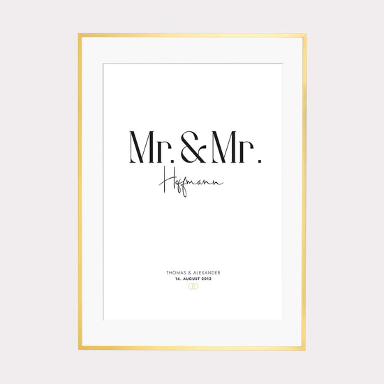 Print personalisierbar| Hochzeitspaar LGBTQ