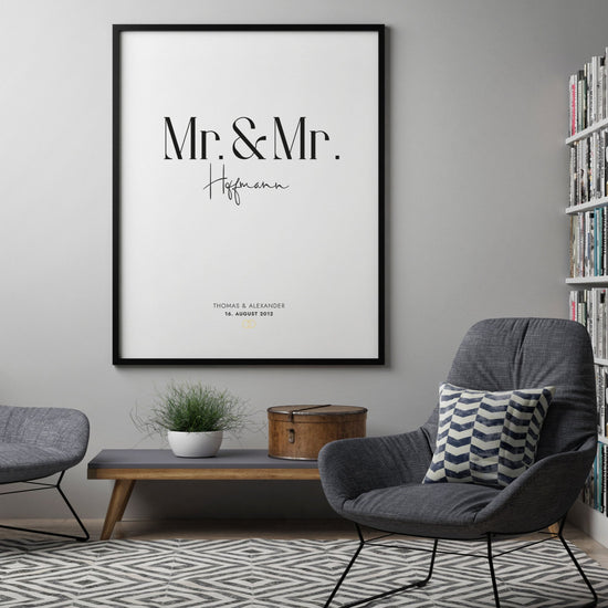 Print personalisierbar| Hochzeitspaar LGBTQ