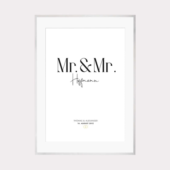 Print personalisierbar| Hochzeitspaar LGBTQ