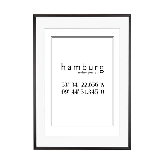 Print personalisierbar | Koordinaten Lieblingsstadt No. 2