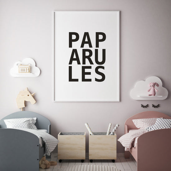 Art Print | Papa rules