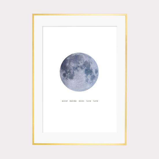Art Print | Der Mond