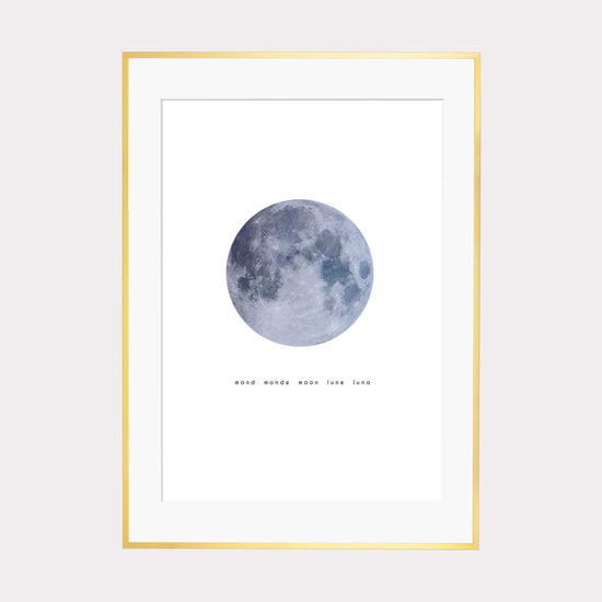 Laden Sie das Bild in den Galerie-Viewer, Art Print | Der Mond

